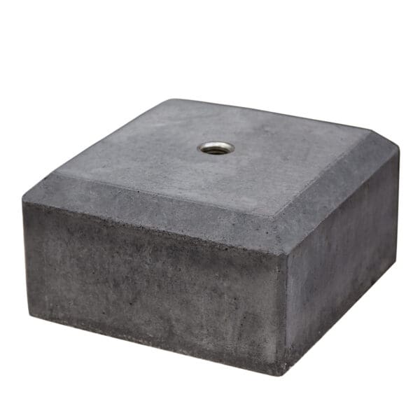 Berton©-poer half model antraciet 18x18x10cm