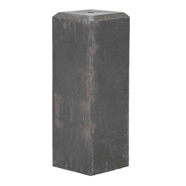 Berton©-poer luxe antraciet 18x18x50cm (M20)