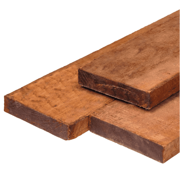 Funderingsligger hardhout 4 x 20 cm