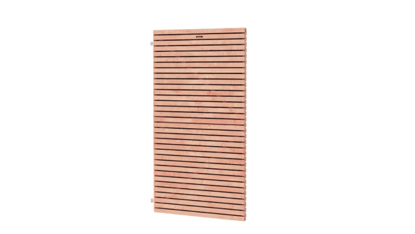 Tuindeur Elan - Excellent douglas - 100 x 180 cm, onbehandeld. Linksdraaiend.