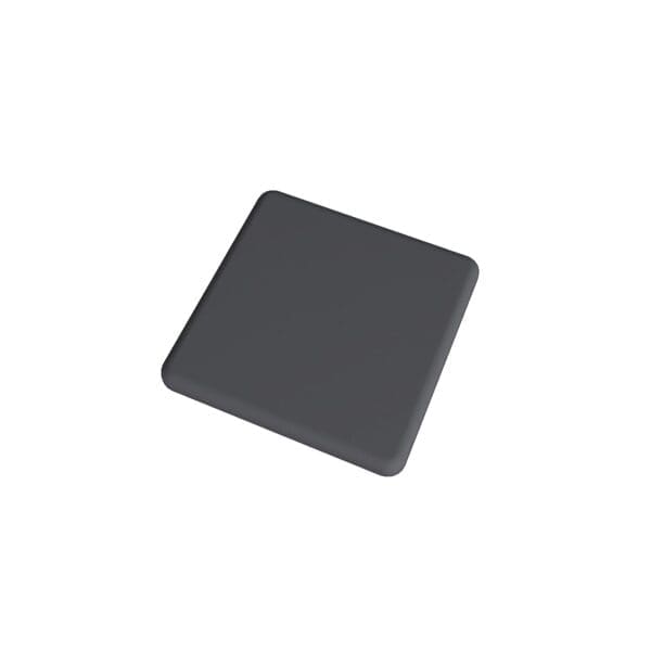 NewTechWood aluminium paalkap, zwart.