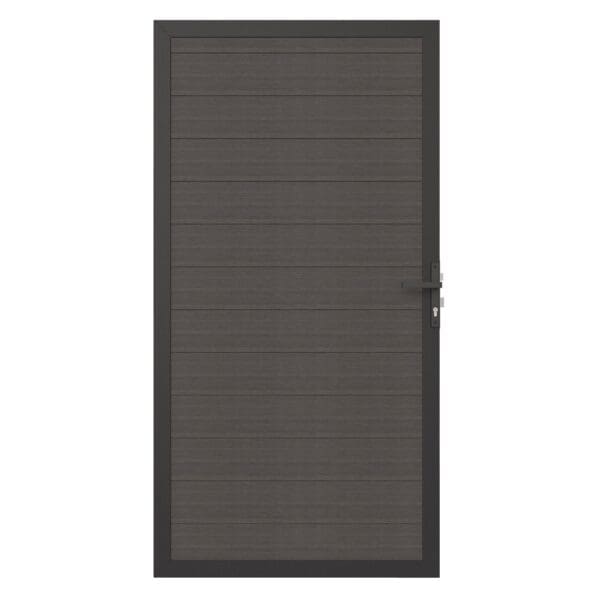 NewTechWood tuindeur, Silver Gray.