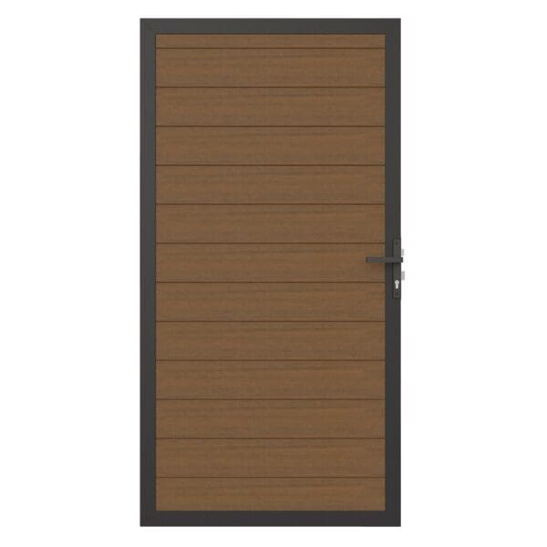 NewTechWood tuindeur, Teak.
