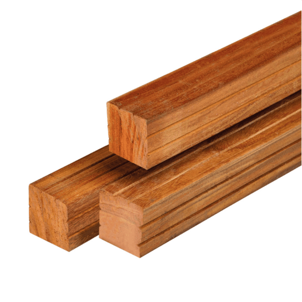 Paal hardhout 6.5 x 6.5 cm