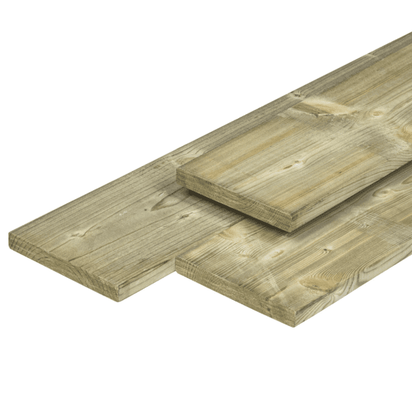Plank grenen 1.5 x 14 cm