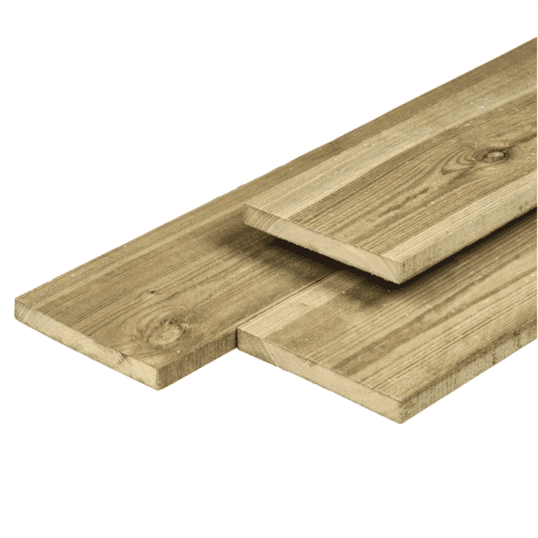 Plank grenen 1.6 x 14 cm