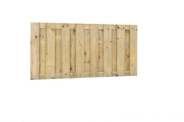 Jumboscherm  vuren 17-planks, 180 x 90 cm.
