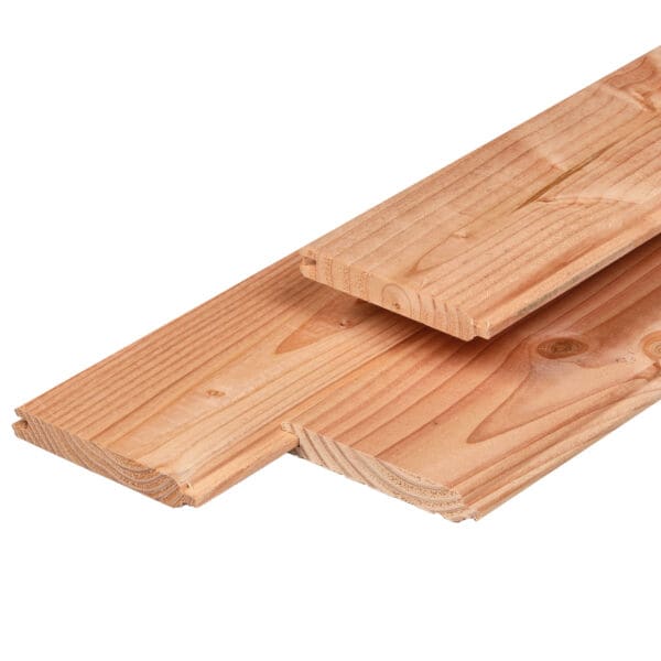 Dakbeschot douglas, 1,6 x 11,6 x 400 cm, geschaafd, onbehandeld
