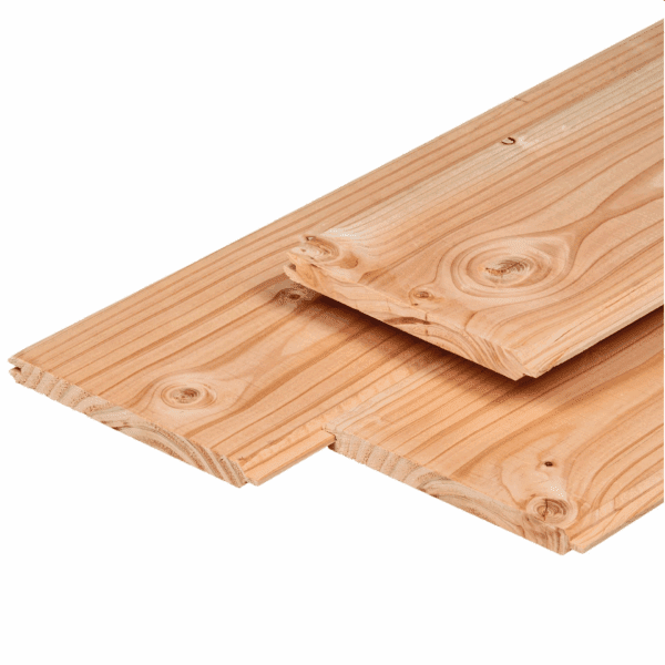 Dakbeschot douglas, 1,8 x 19,5 cm, geschaafd, onbehandeld