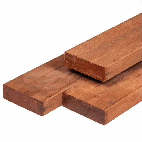 Ligger Keruing, 4,4 x 14,5 cm, geschaafd