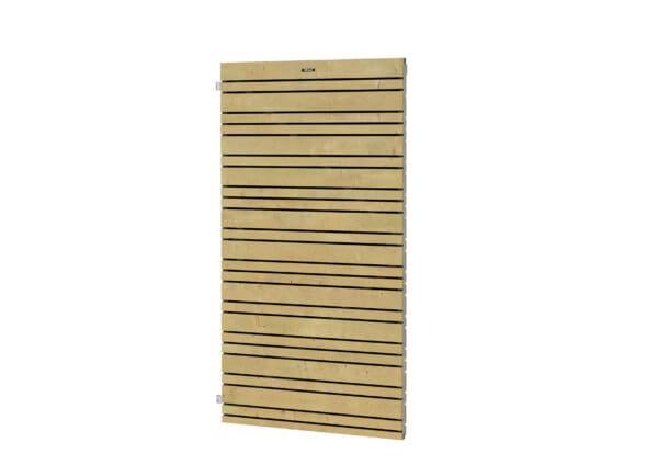 Tuindeur Flux 100 Excellent op verstelbaar stalen frame, 100 x 180 cm, groen ge#mpregneerd.